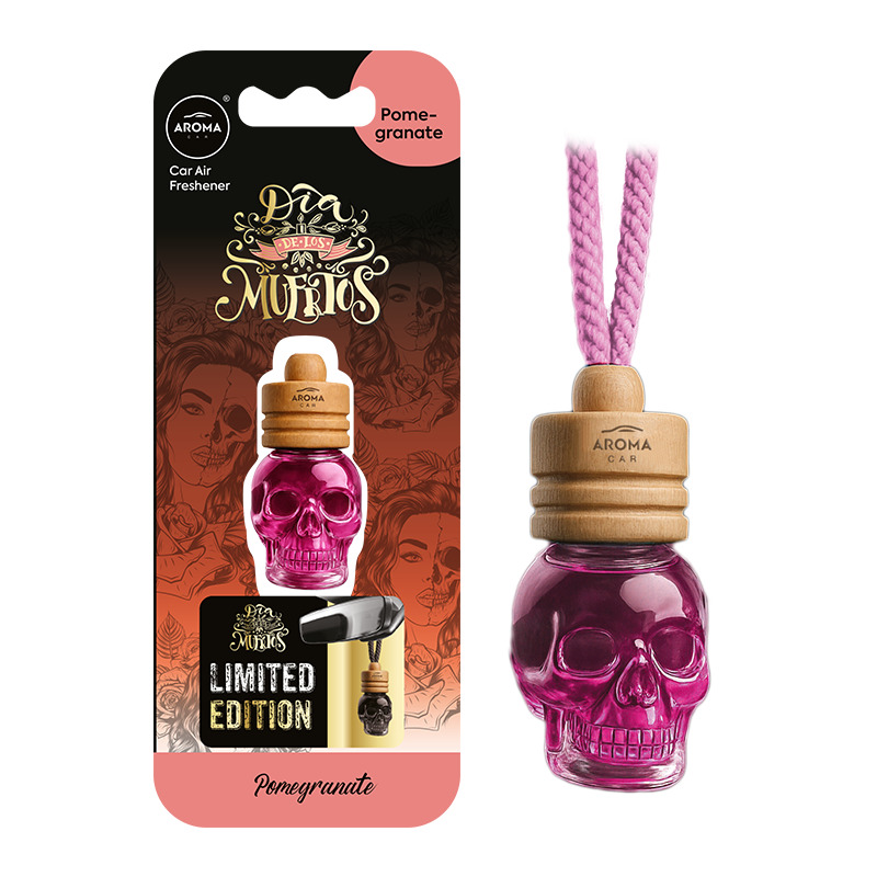 Aroma Car gaisa atsvaidzinātājs, Pomegranate Skull