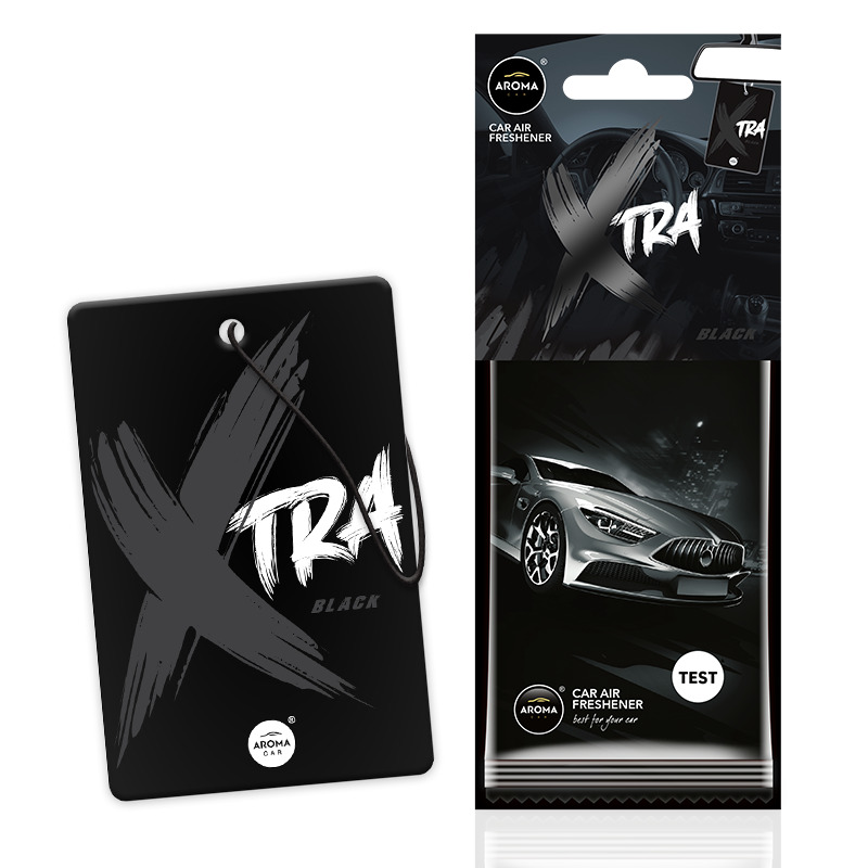 Aroma Car gaisa atsvaidzinātājs, XTRA, Black
