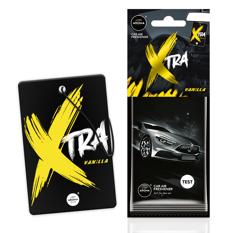 Aroma Car gaisa atsvaidzinātājs, XTRA, Vanilla