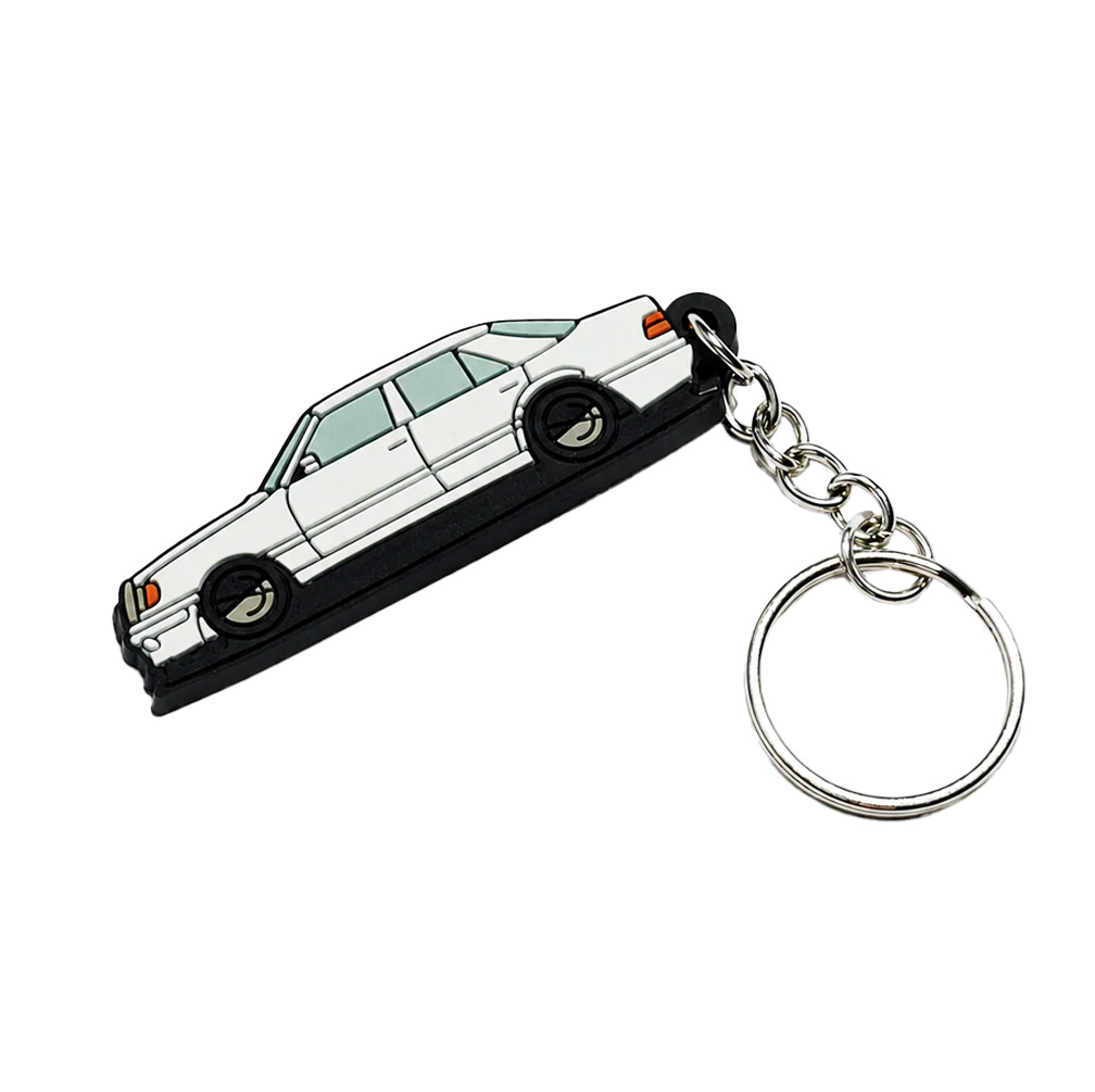 Atslēgu piekariņš White Mercedes E500, PVC