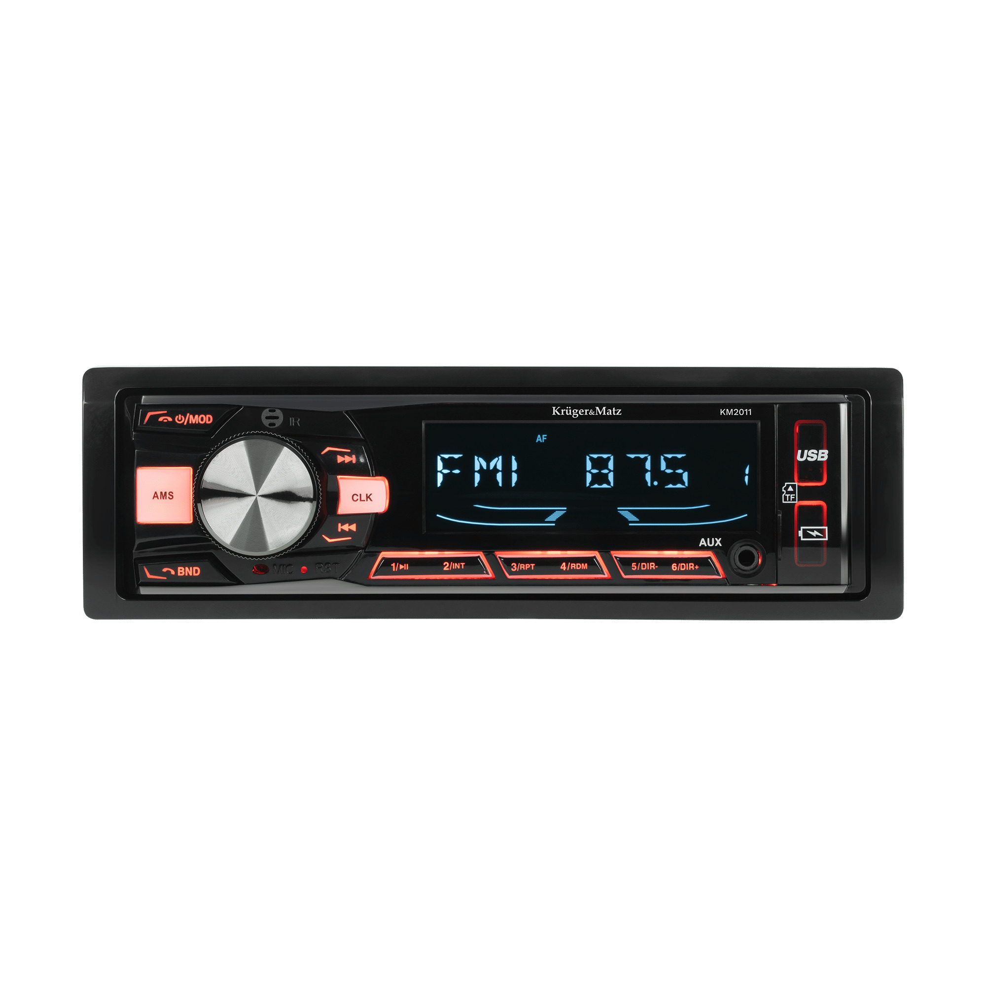 Auto radio MP3, BT, USB Kruger&Matz