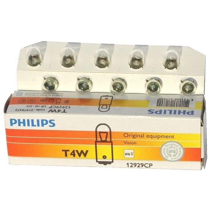 Autolampa PHILIPS  12V 4W BA9s |