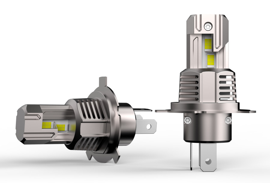 AutoDuals Autospuldzes LED, H4, 27W, 6500K