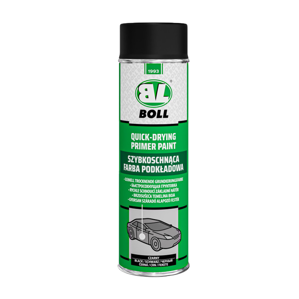 BOLL grunts krāsa melna, 500ml, aerosols