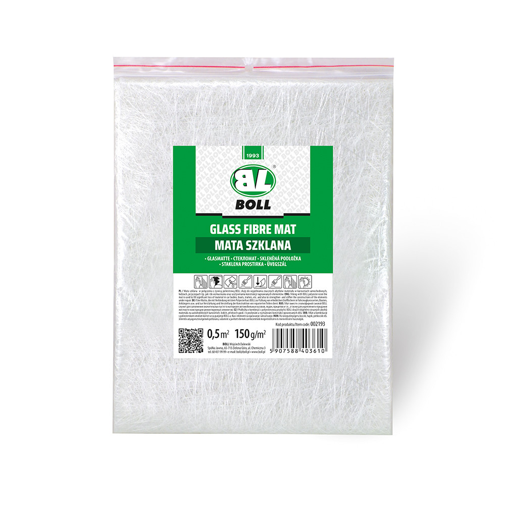 BOLL stiklašķiedras audums, 0.5m2, 300g/m2