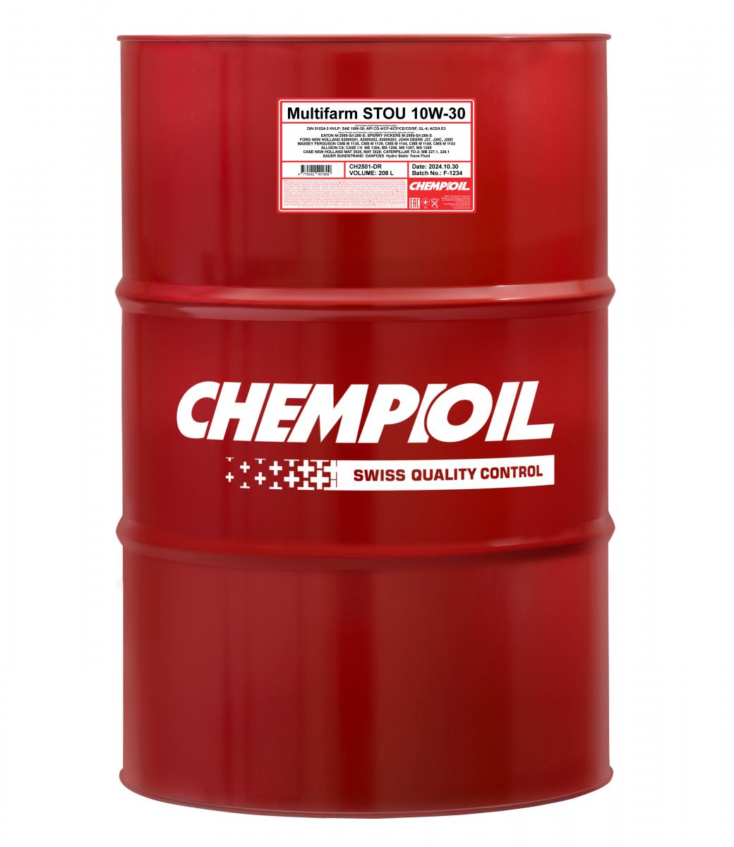 CHEMPIOIL Eļļa pussint. STOU 10W-30, 208L