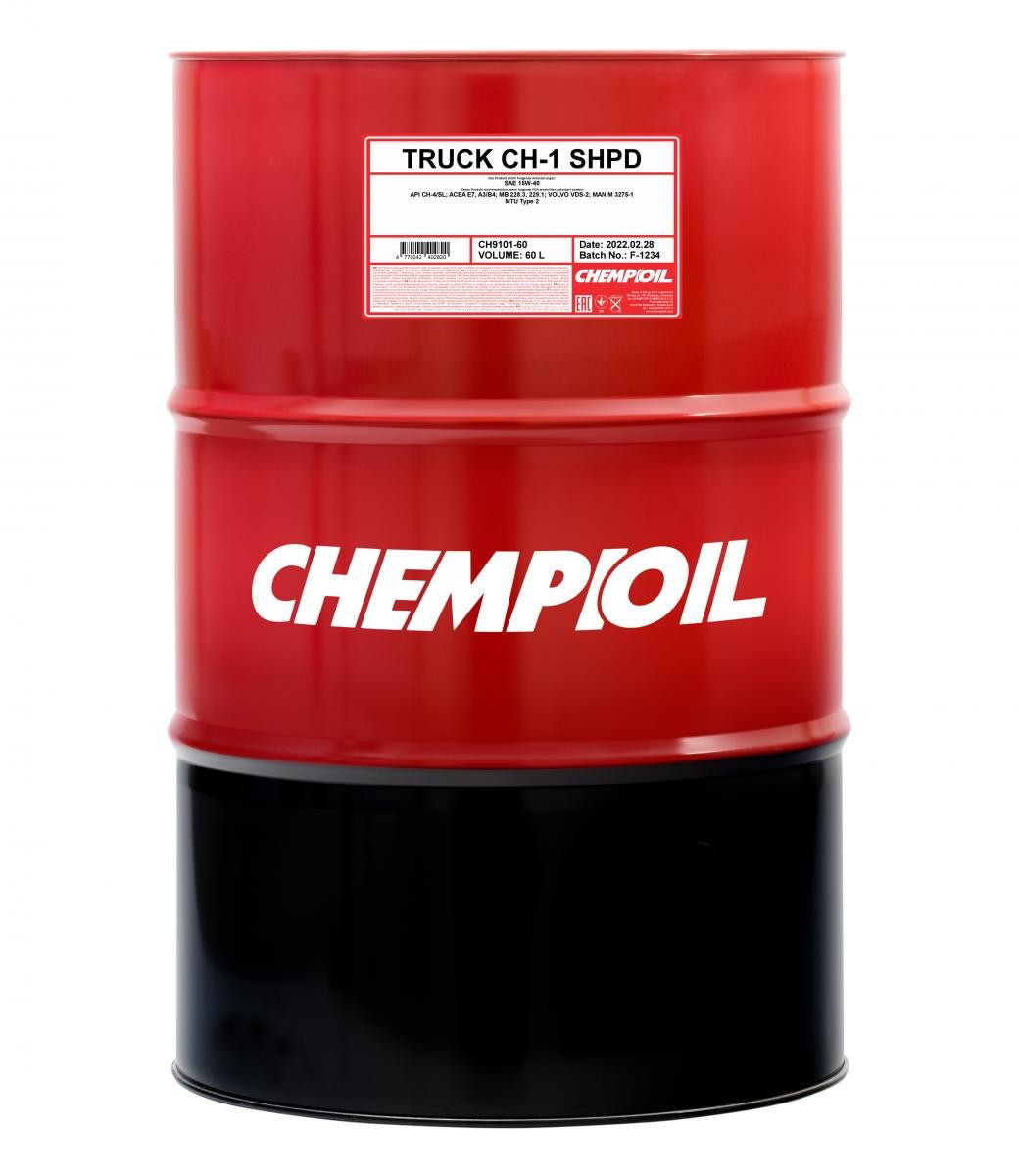 CHEMPIOIL Motoreļļa CH-1 TRUCK SHPD 15W-40