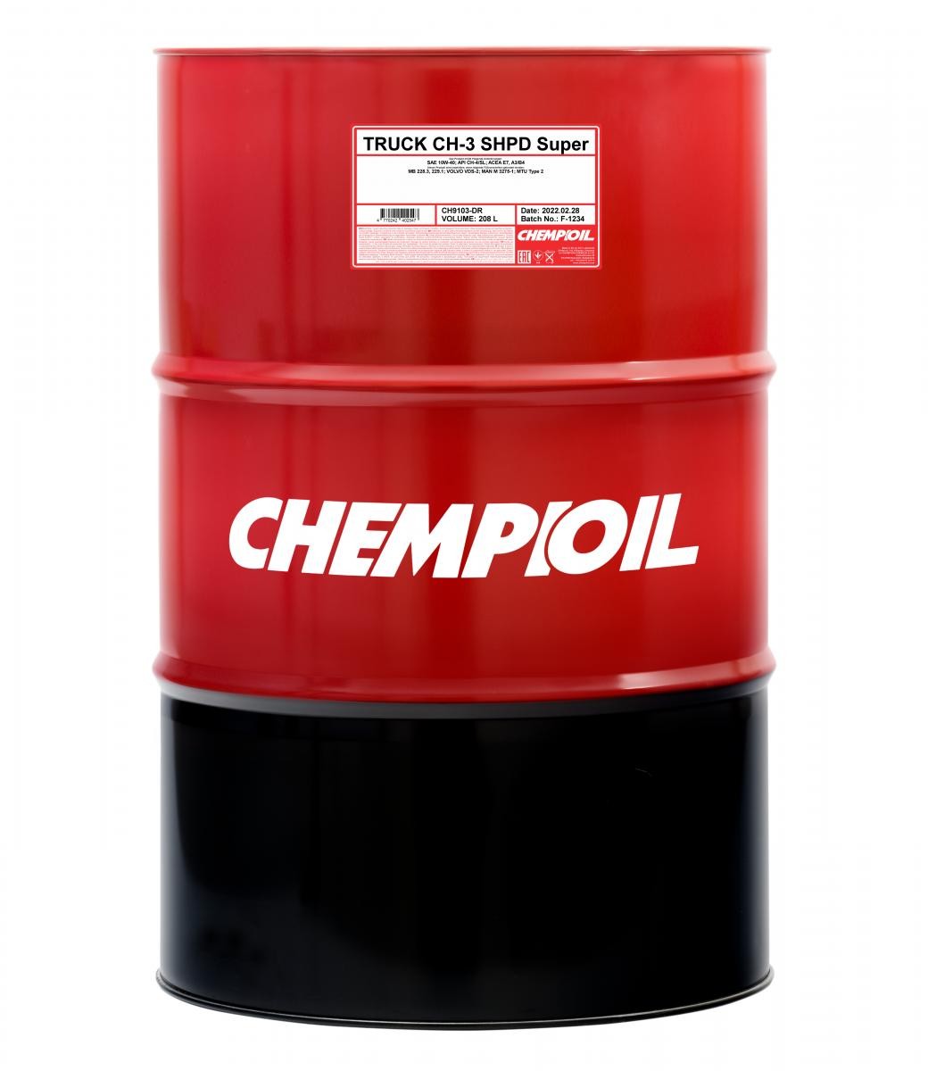 CHEMPIOIL Motoreļļa CH-3 TRUCK Super SHPD