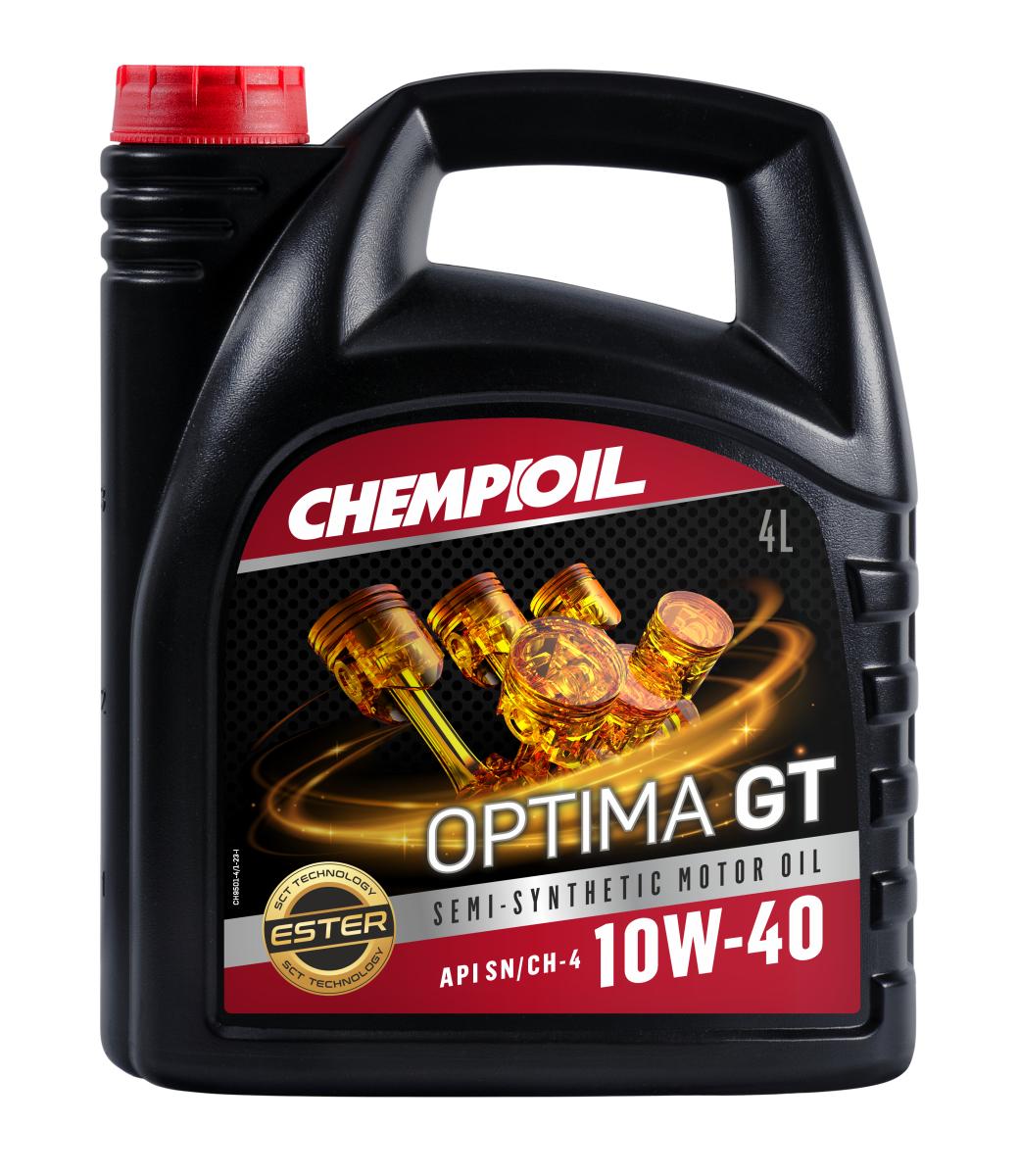 CHEMPIOIL Motoreļļa Optima GT 10W-40, 4L