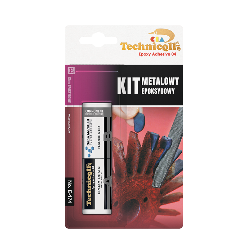 Technicqll Epoksīdmastika Metal, 45g | T174M26