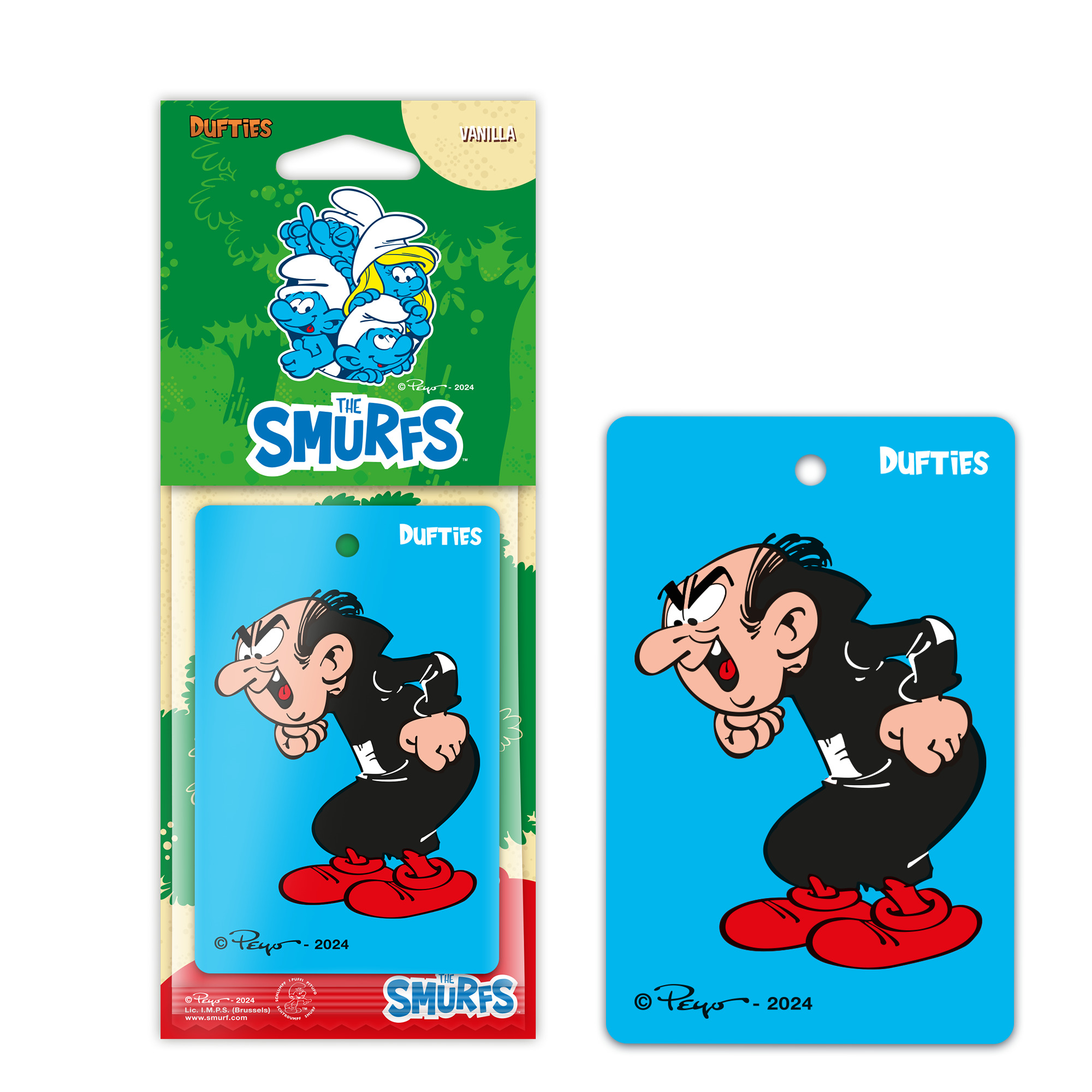 Aroma Gaisa atsvaidzinātājs Smurfs Gargamel, Vanilla