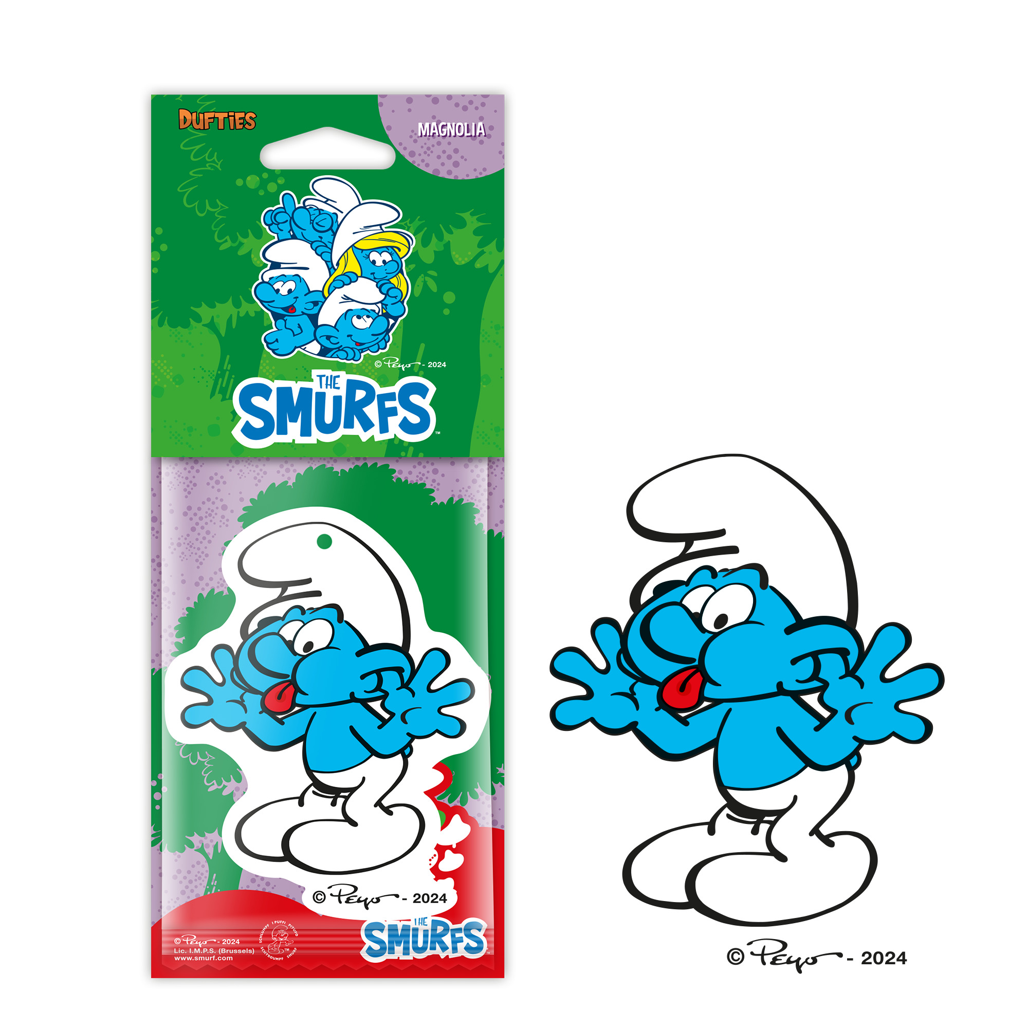 Aroma Gaisa atsvaidzinātājs Smurfs Jokey, Magnolia
