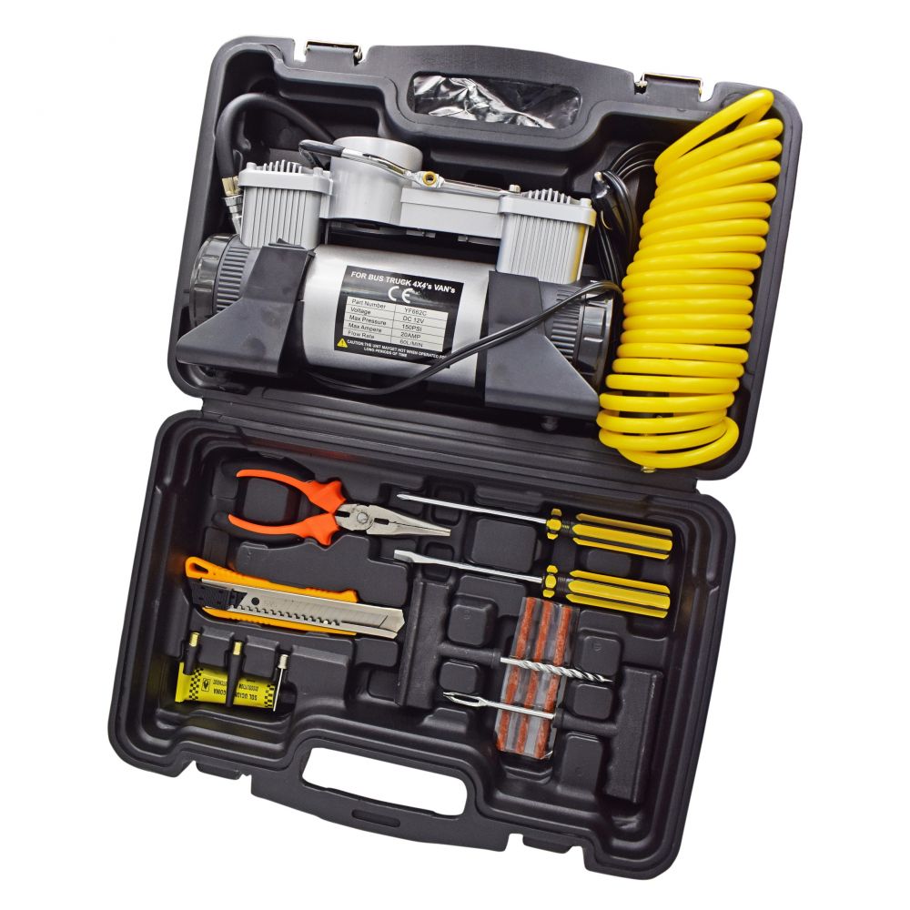 AutoDuals Gaisa kompresors ar remkompl. 12V