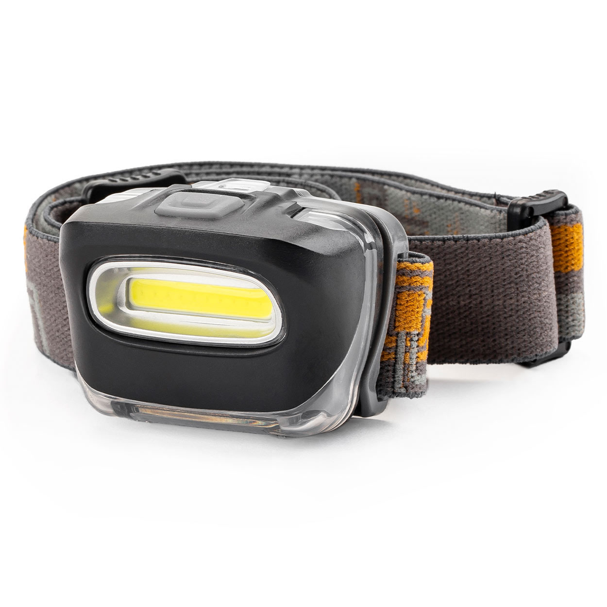 AMIO Galvas LED lukturis COB, 3xAAA