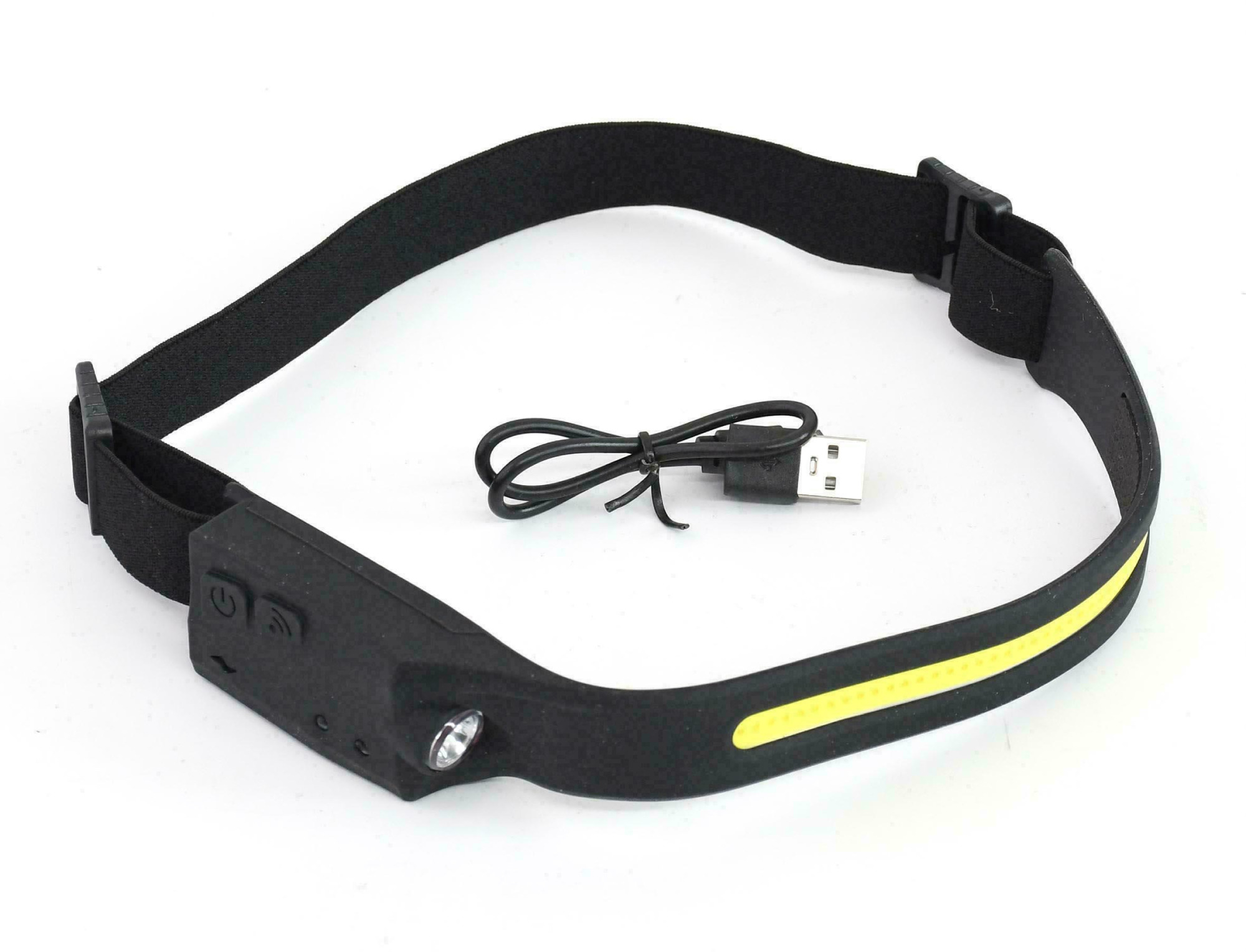 Carcommerce Galvas lukturis, COB LED, lādējams