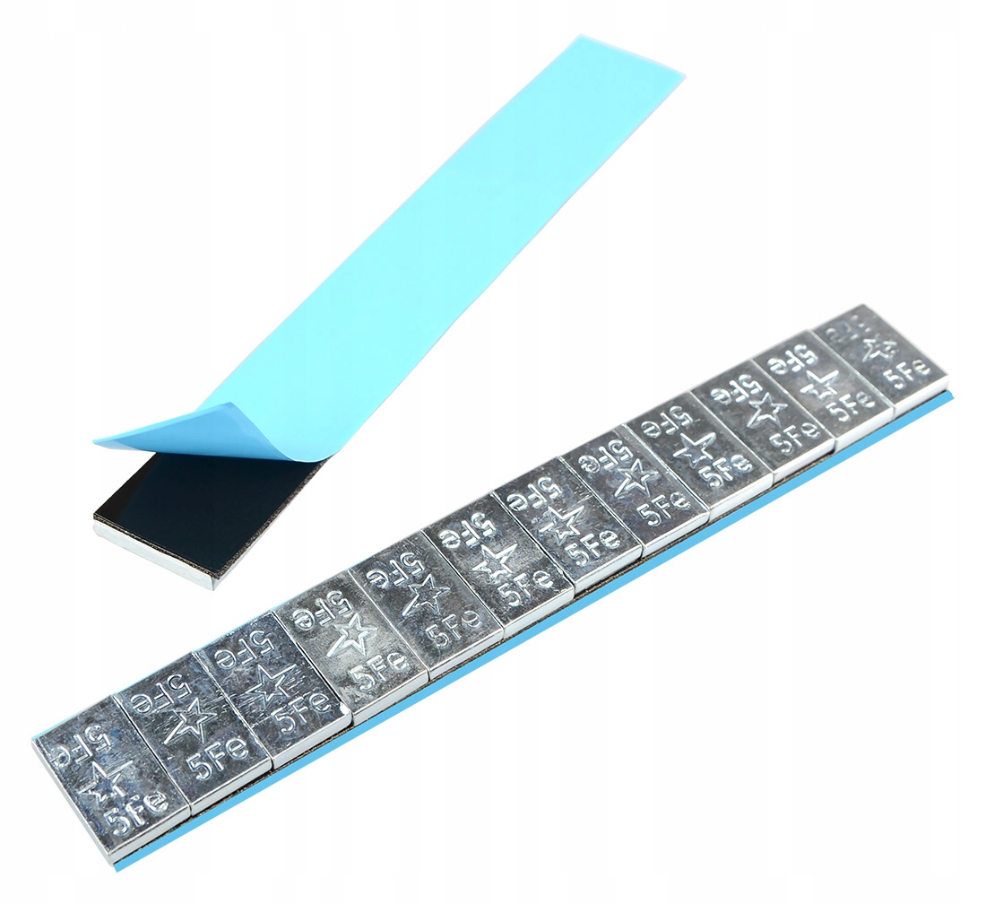 Līmējamie atsvariņi FE 12x5g = 60g