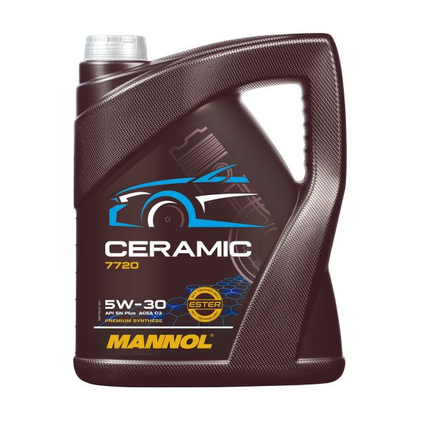MANNOL Motoreļļa Ceramic 5W-30, 5L |