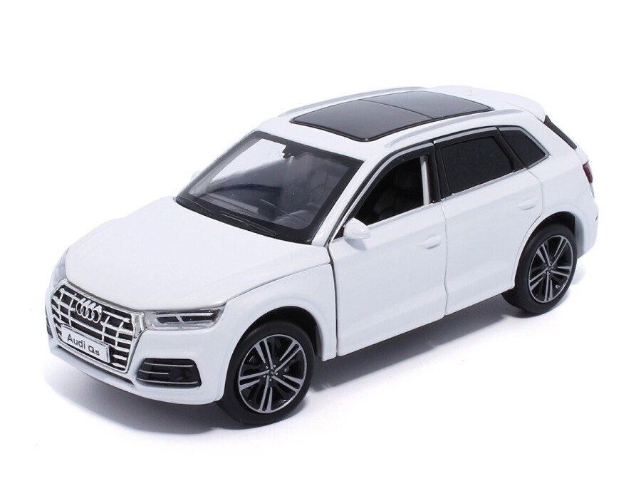 Modelīši - Audi Q5, balts, 1:32
