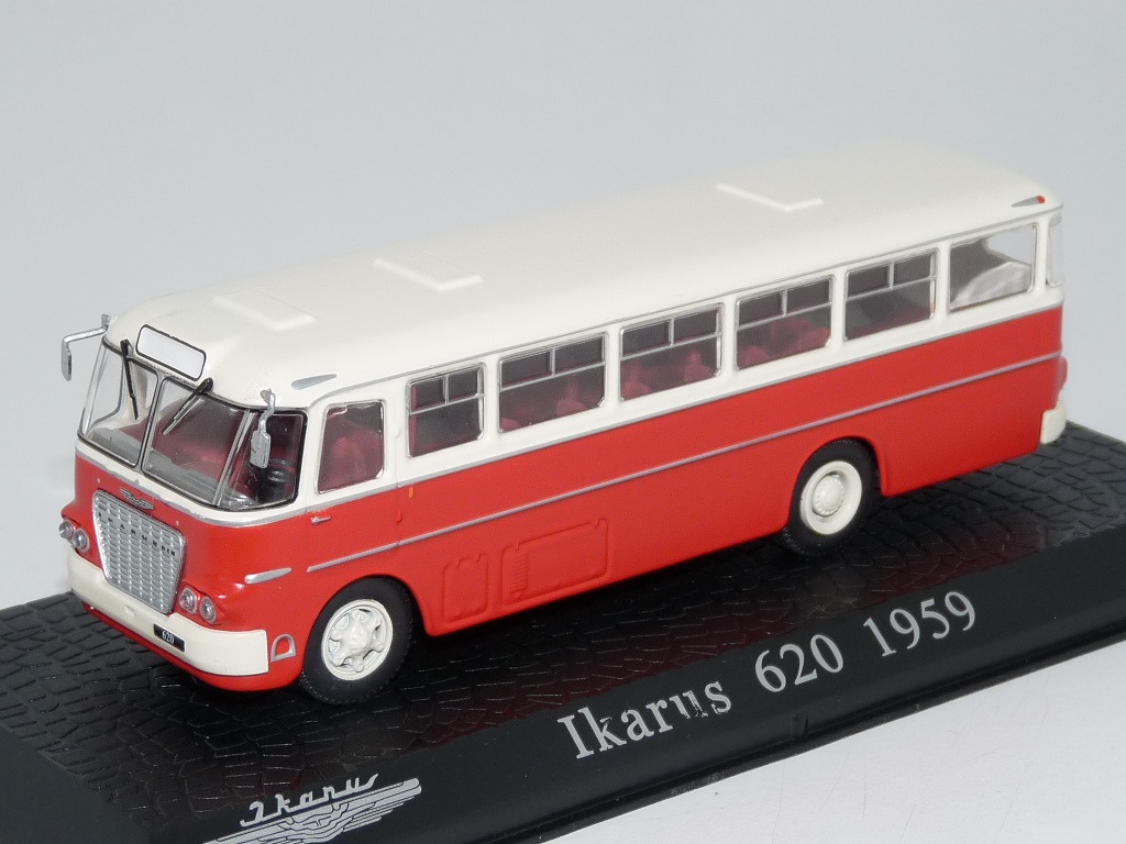 Modelīši - Autobuss Ikarus 620 1959