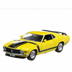 modelisi-ford-mustang-boss-302-1970-dzeltens-1-24-welly