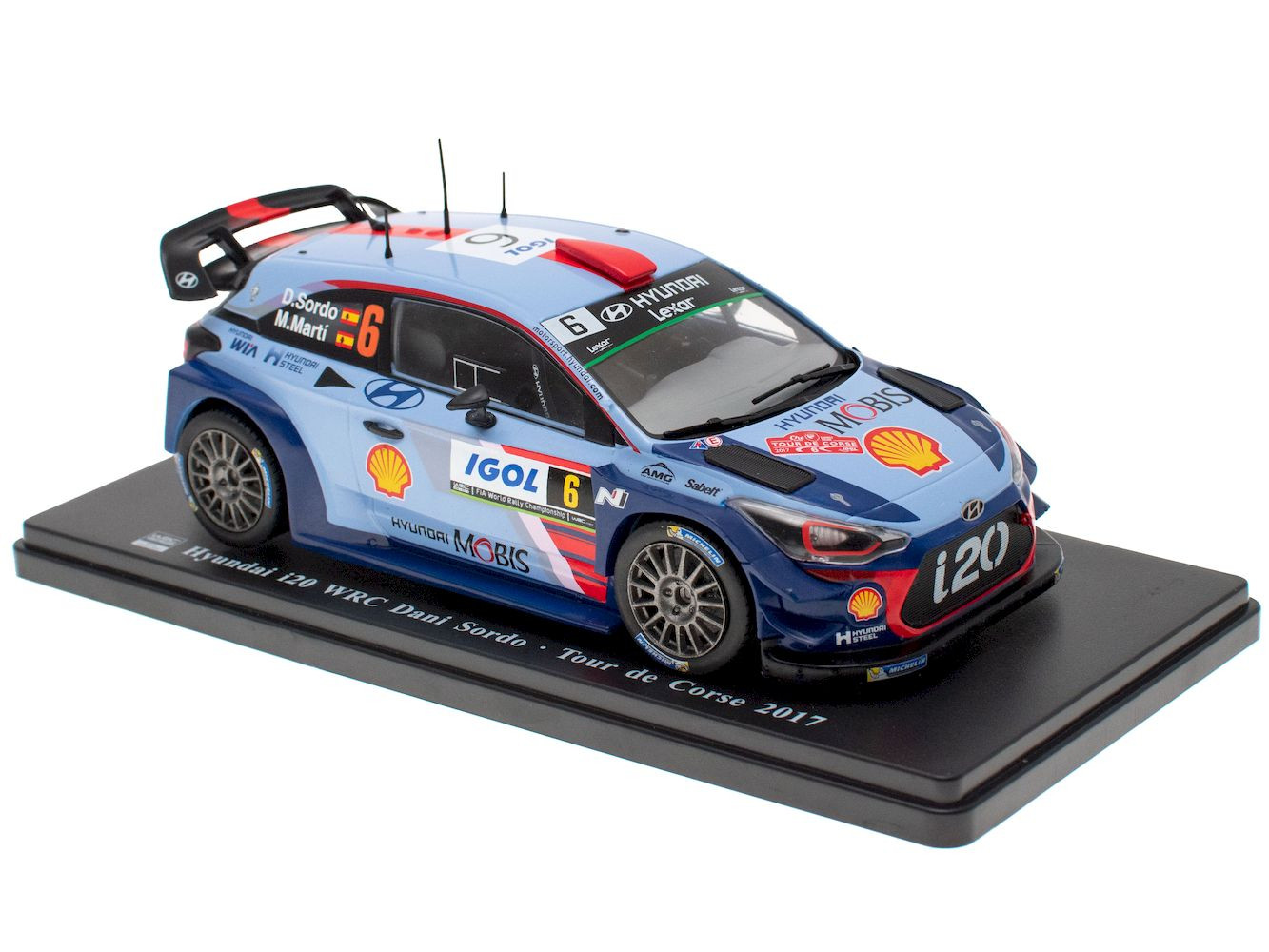 Modelīši - Hyundai i20 WRC Nr6