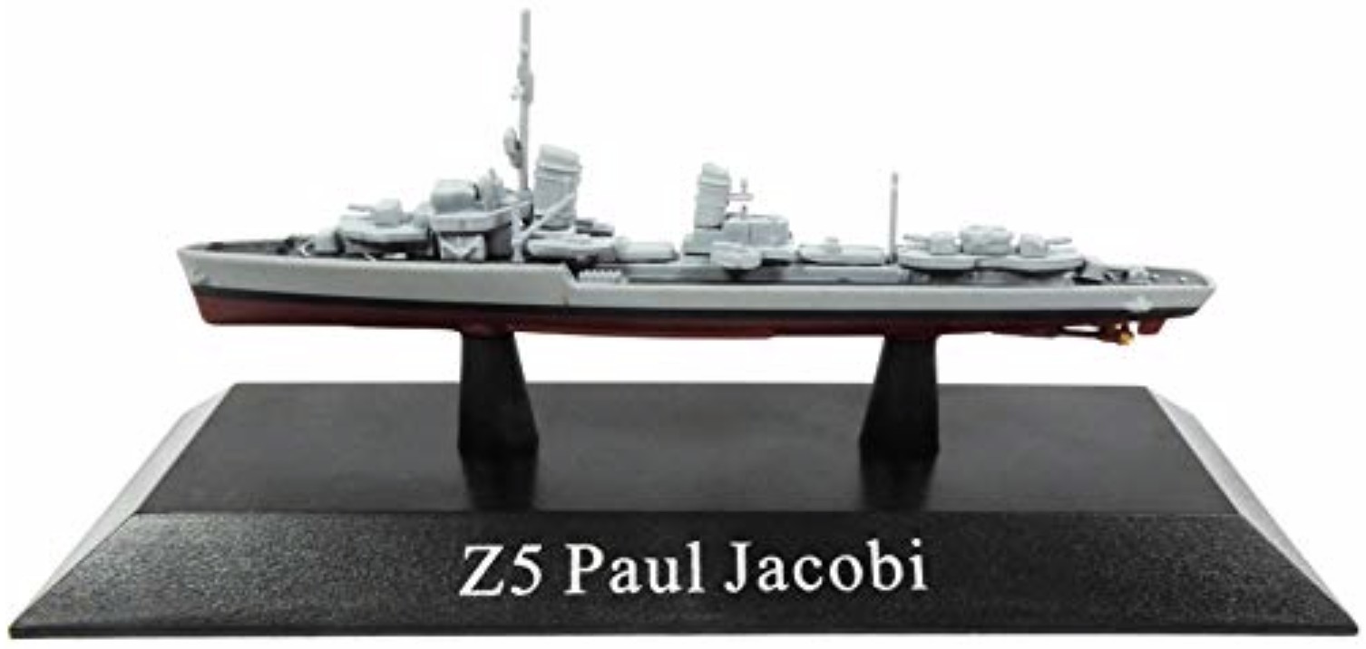 Modelīši - Kuģis Z5 Paul Jacobi