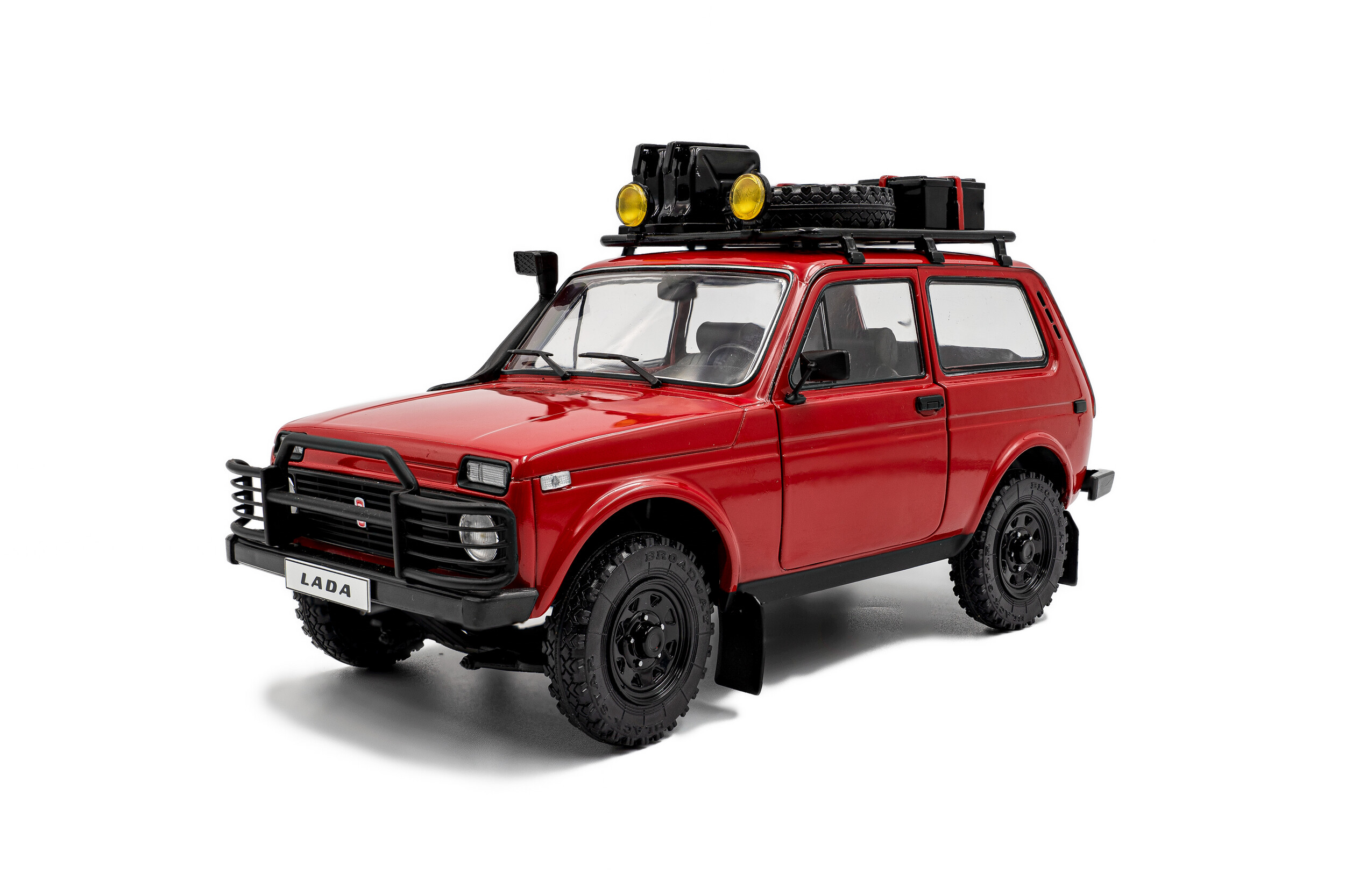 Modelīši - Lada Niva, 1980, sarkana