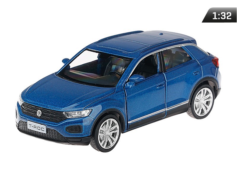 Modelīši VW T-Roc, zils, 1:32 |