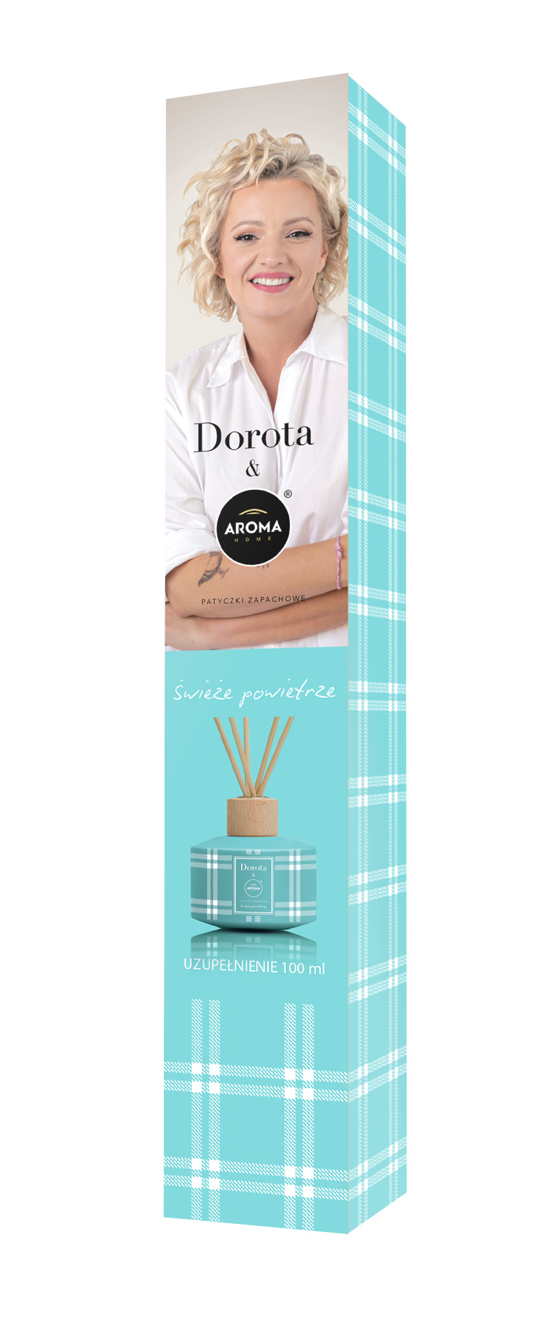 Rezerve Aroma Home kociņi, 100ml, Fresh