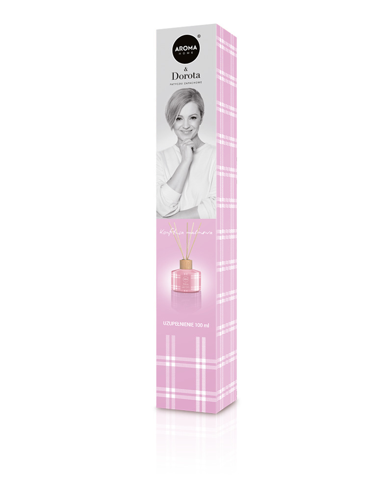 Rezerve Aroma Home kociņi, 100ml, Raspberry