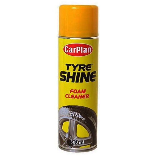 CarPlan Riepu gumijas tīrīšanas līdzeklis aerosolā