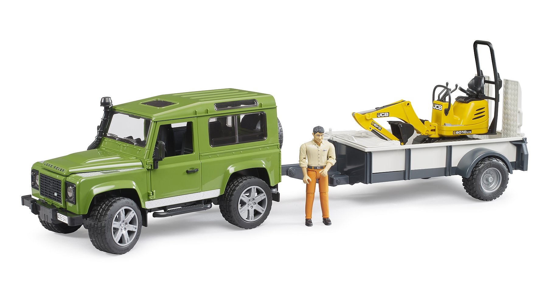 Bruder Rotaļlieta Land Rover Defender ar