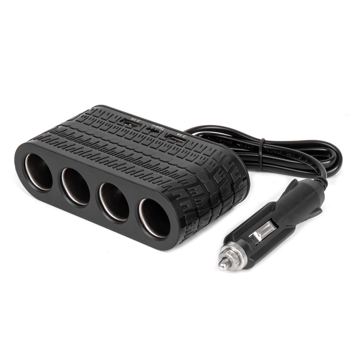 AMIO Sadalītājs piepīpētāja ligzdai, 2 USB