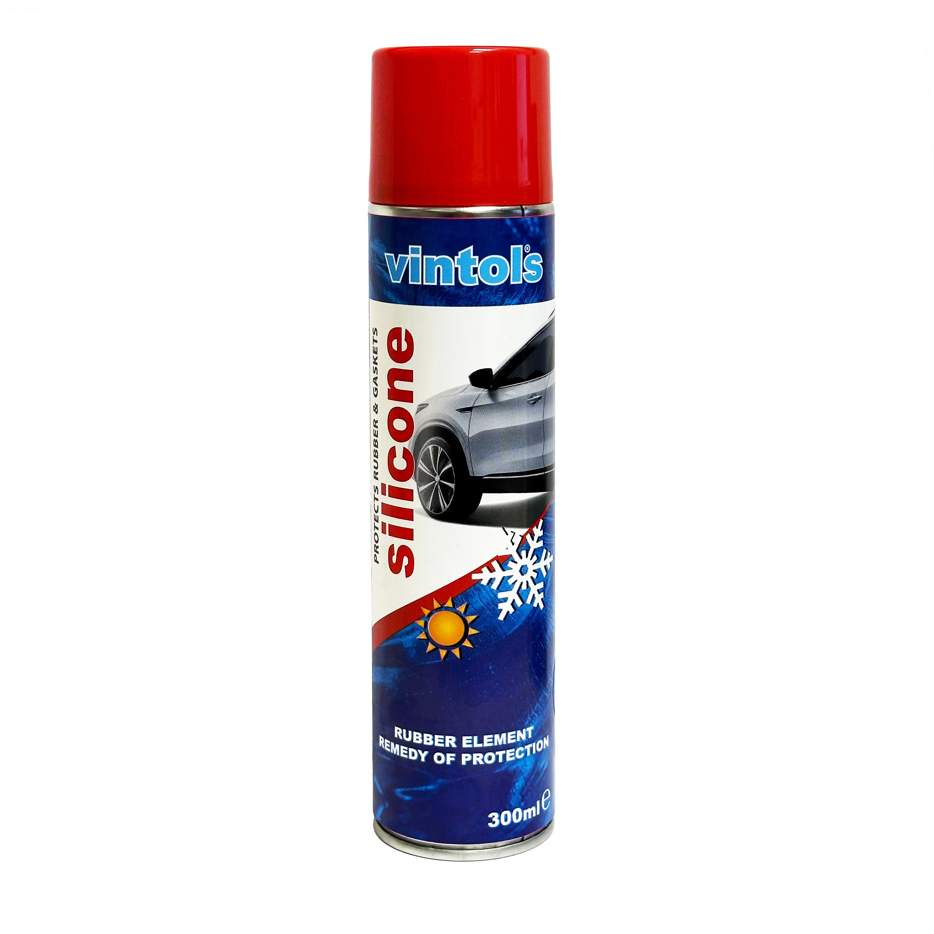 Vintols Silikons automašīnas durvju gumijām, 300ml