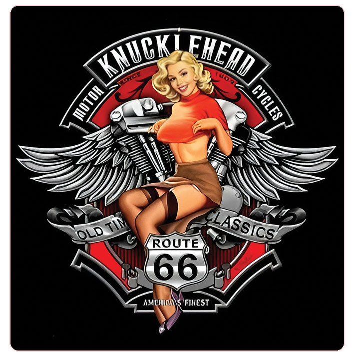 Avisa Uzlīme - Motor Knucklehead Cycles