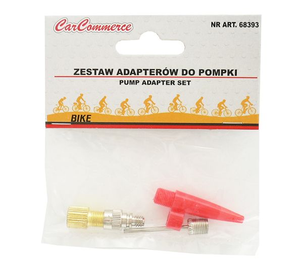 Carcommerce Velo pumpju adapteru komplekts |